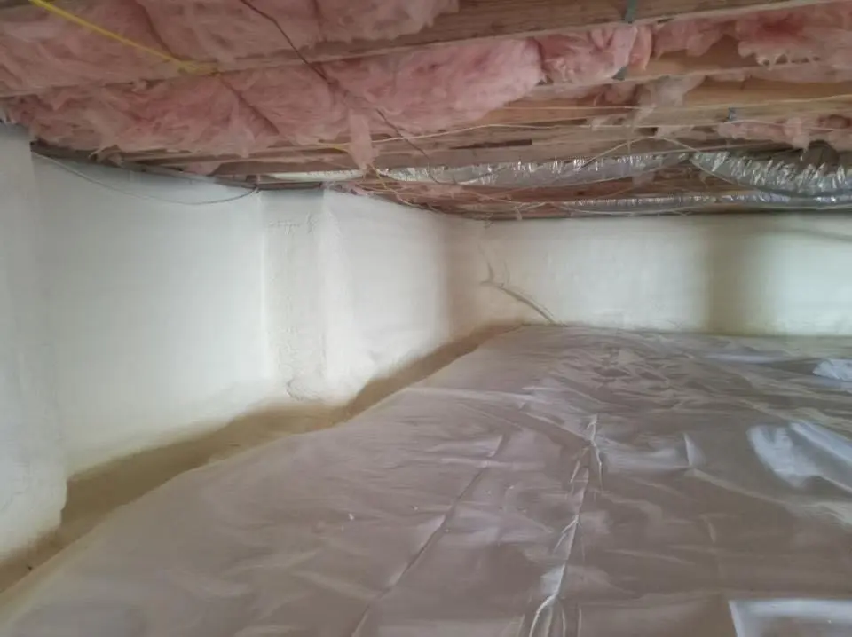 Crawl space encapsulation with closed-cell spray foam for Spray Foam Roofing Repair in Sedona